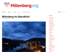 Tablet Screenshot of miltenberg.org